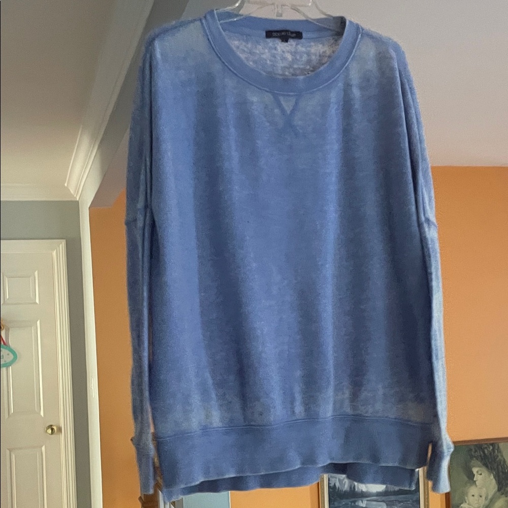 Sovereign Code Washed Blue Crewneck Sweatshirt
